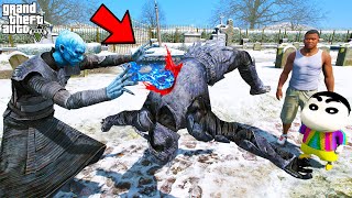 Download lagu Franklin Found Night King To Finish Devil Boss in GTA 5 | SHINCHAN and CHOP mp3