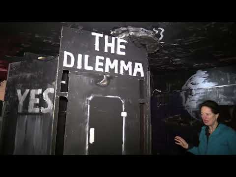 Kunst in het oorlogsmuseum in Overloon