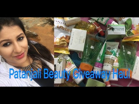 Patanjali Skin Care GIVEAWAY Haul Open Video