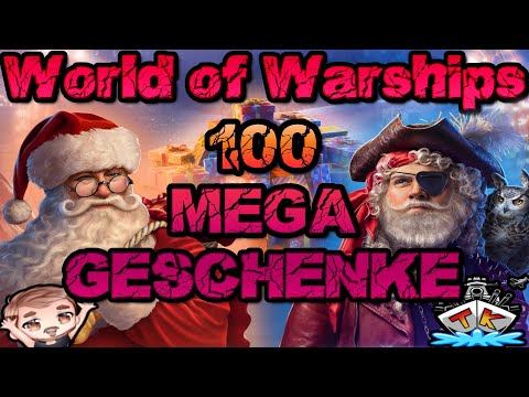 Es hört nicht auf!!! 100 MEGA GESCHENKE!!! "Container opening"⚓️ in World of Warships 🚢