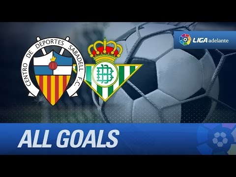 Todos los goles de CE Sabadell (2-3) Real Betis - HD