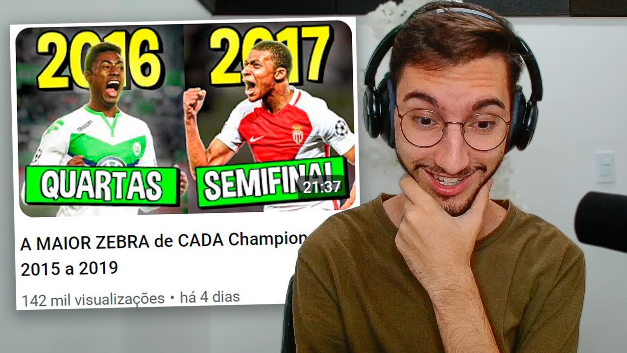 A MAIOR ZEBRA de CADA Champions | 2015 a 2019