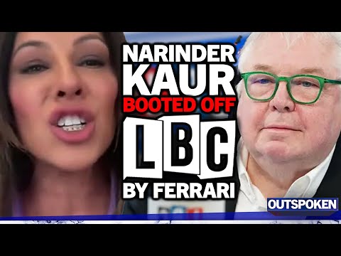 "End there" Nick Ferrari boots Narinder Kaur off LBC show after huge on air row erupts over migrants