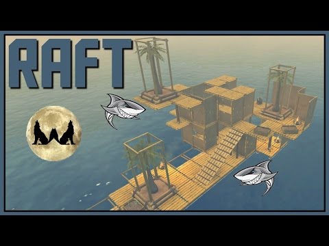 RAFT SURVIVAL GAME! EP 4 NEW STORAGE UPDATE! RAFT SURVIVAL GAME!