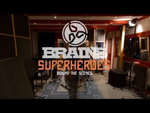 BRAINS - SUPERHEROES (Behind the scenes)