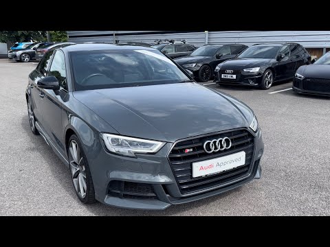 Approved Used Audi S3 Saloon Black Edition 2.0 TFSI Quattro - Crewe Audi