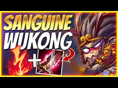 IS SANGUINE BLADE GOOD ON WUKONG?? | SEASON 10 WUKONG BUILD - League of Legends
