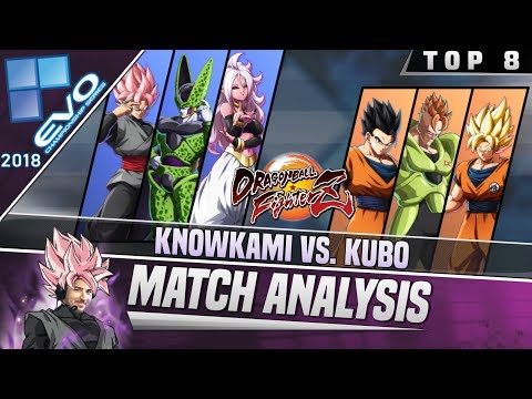 DBFZ Match Analysis: EVO 2018 Top 8 - KnowKami vs. Kubo