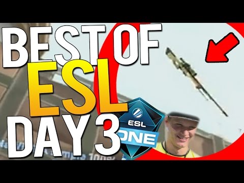 CS:GO - BEST OF ESL ONE NEW YORK DAY 3 (s1mple INSANE PLAY👌)
