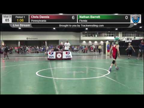 301 Intermediate 65 Chris Dennis Pennsylvania vs Nathan Barrett Florida 8570149104
