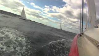 preview picture of video 'Yacht Club de Bouzigue - Regate Balaruc 20022011'