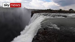 Exclusive: Victoria Falls is 'at risk of disappearing'