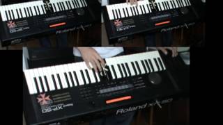 Gamma Ray  - Insurrection solo cover (on keyboard)