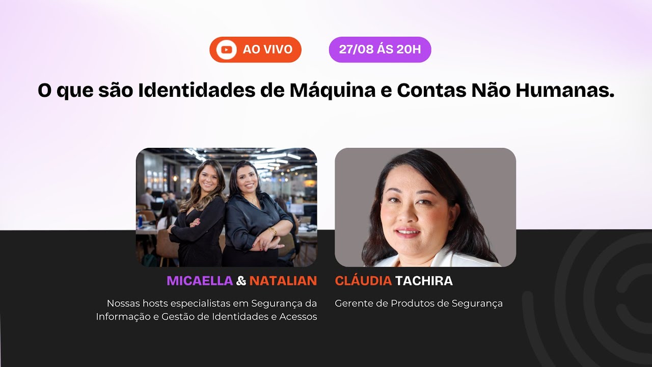O que são Identidades de Máquina e Contas Não Humanas.