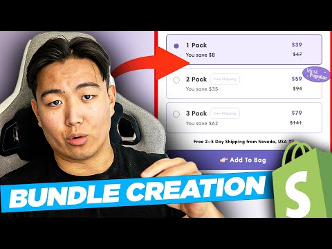 How to Create Bundles On Your Shopify Store Using  Kaching Bundle Quantity Breaks