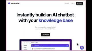 How to build your own custom ChatGPT Chatbot from a website link