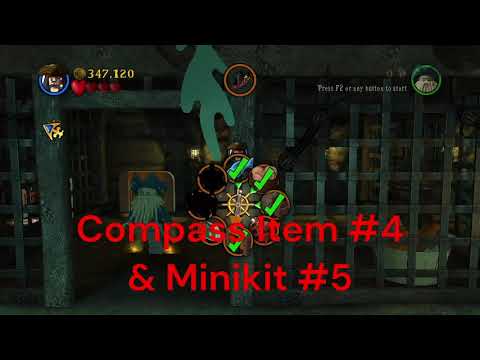 Level 13 Norrington's Choice (All Collectibles) Lego Pirates of the Caribbean