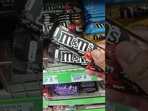 NEW!! m&m's chocolate bar #shorts #satisfying #chocolate #sweet #viral #trending #asmr