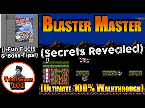 Blaster Master NES Walkthrough | 100% Guide | Video Games 101