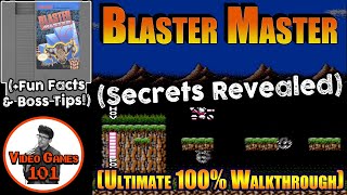 Blaster Master NES Walkthrough | 100% Guide | Video Games 101