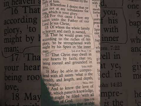 Ephesians 3 v 16 #ephesians #joy #truth #motivation #Bible #christianwoman #love #parenting