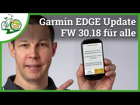 Das erwartet dich beim Garmin EDGE Update 👍 Für alle verfügbar 🆕 Firmware 30.18