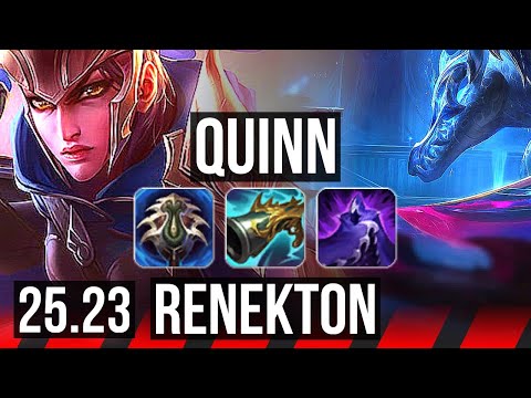 QUINN vs RENEKTON (TOP) | EUW Master | 25.23