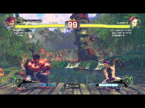mary600(E Ryu) vs CVE SM4SH K1NG(Cammy)
