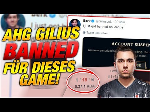 AHG Gilius BANNED für dieses Game [League of Legends]