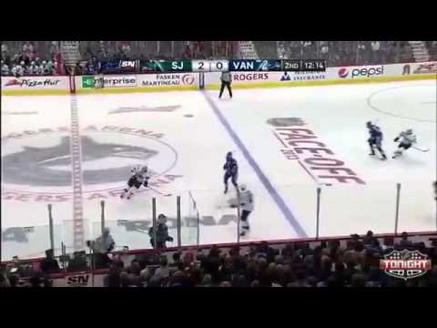 San Jose Sharks 4 @ Vancouver Canucks 1 Highlights: October 10 2013