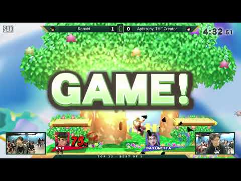 Chronicles Origins WR2 - Ronald (Ryu) vs AphroJay (Bayonetta)