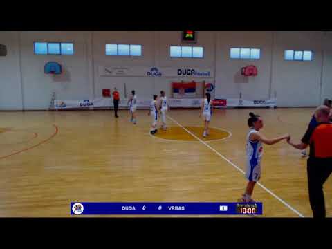 1ZLS 08 Duga - Vrbas 59:68 2020/2021