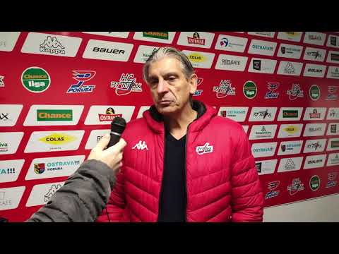 10. 12. 2021: Tomáš Sršeň po utkání juniorů HC RT TORAX Poruba 2011 - VHK ROBE Vsetín (2:1)