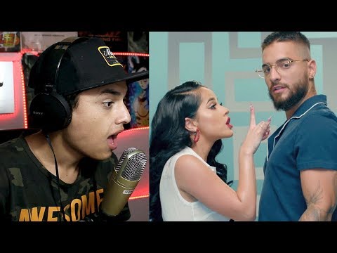 Reaccion Becky G Maluma La Respuesta Official Video Themaxready