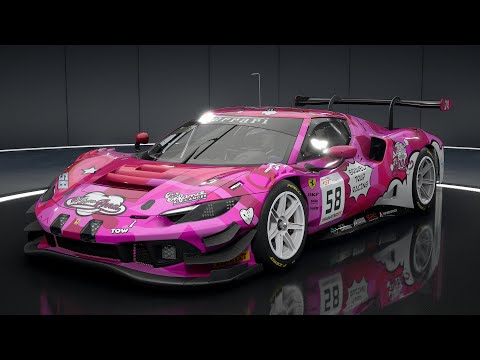 24h for Anna 2025 - Split violet - Gravel Trap Racing #58 1/4
