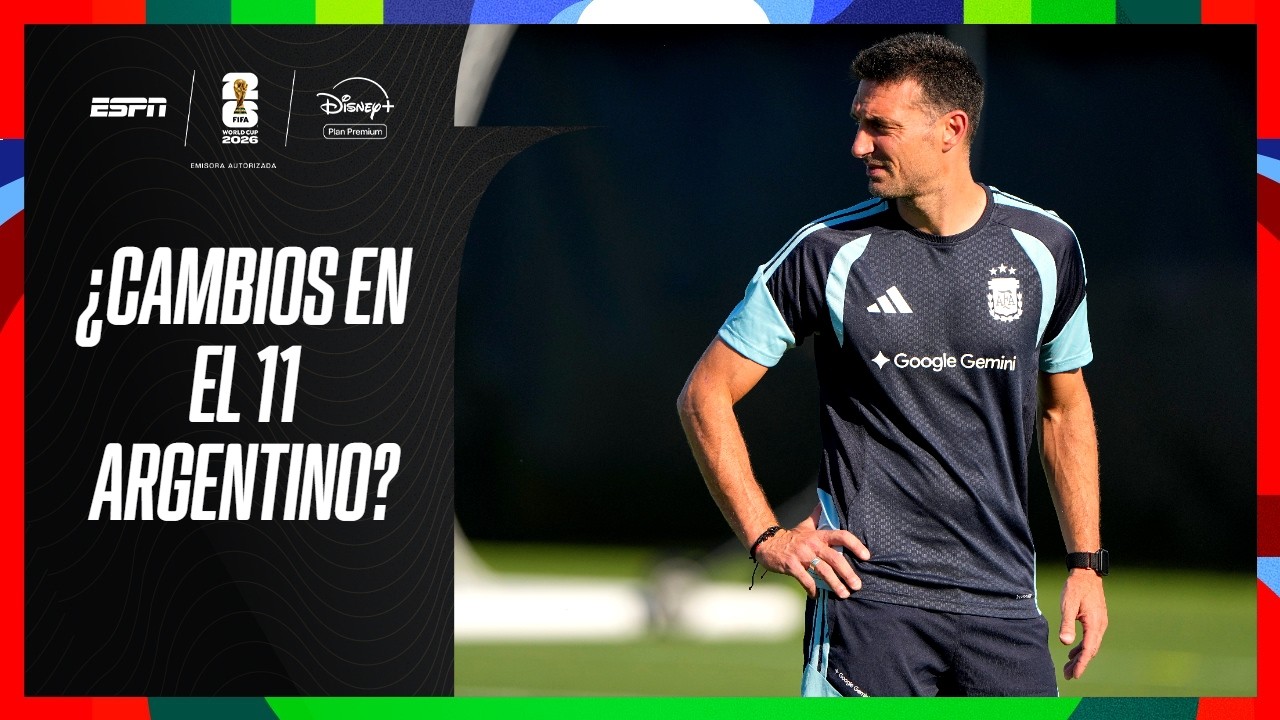 NICO GONZÁLEZ, ¿CON CHANCES DE METERSE EN EL 11 DE ARGENTINA ANTE SUIZA? ESPN MUNDIAL