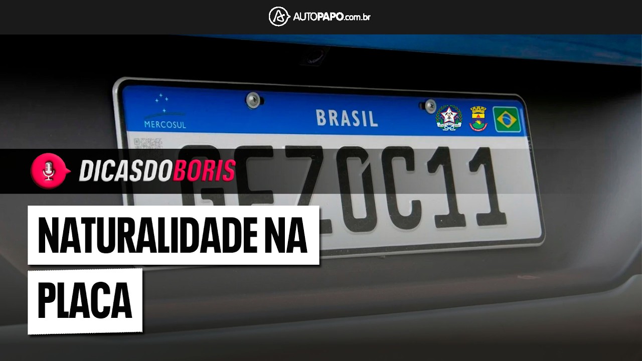 CÂMARA DOS DEPUTADOS QUER QUE PLACAS VOLTEM TER CIDADE E ESTADO