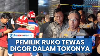 Sadis! Mayat Pria Dicor di Ruko Rawamangun, Evakuasi Dibantu Damkar karena Beton Sudah Mengeras