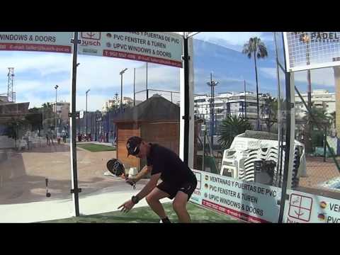 Le lob au padel