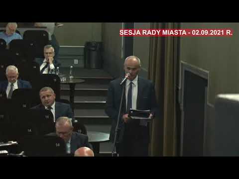 SESJA RADY MIASTA -  02.09.2021 R.