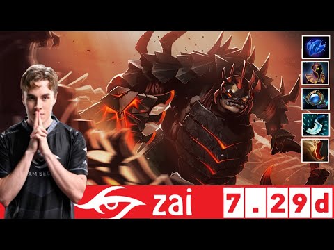 [DOTA 2] Team SECRET.zai the PUDGE [OFFLANE] [7.29D]