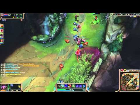 AP Shaco support first blood