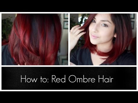 How To: Red Ombre Hair