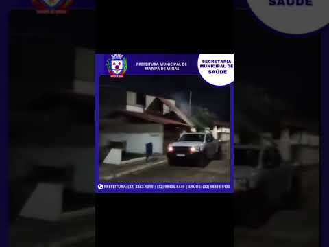 Carro Fumacê contra a dengue em Maripá de Minas - MG