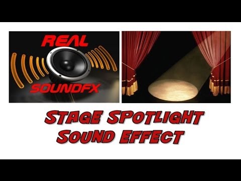 Stage spotlight turning on sound effect - realsoundFX
