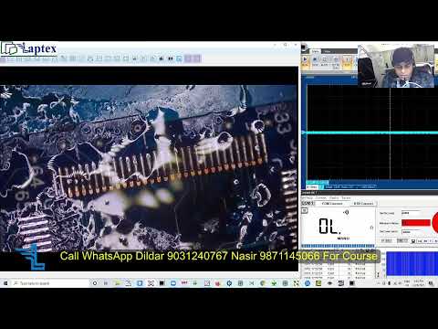 Chiplevel Laptop Repairing Training Practical Hp 15 No Light on DC Jack Dead Motherboard Part 1