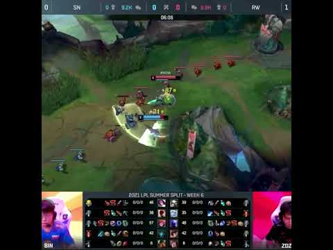 SN Bin’s Fiora 👍 | Sn vs Rw Game 2
