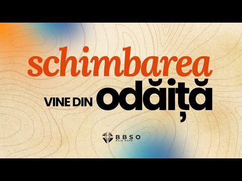BBSO Baia Mare - 26.10.2025 - Schimbarea vine din odăiță - Ruben Budea