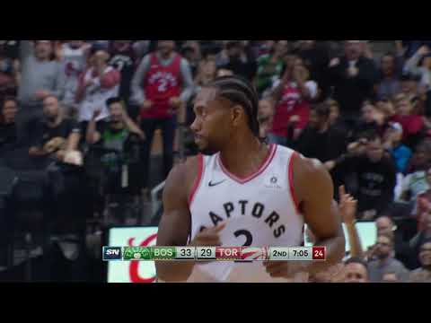 Raptors Highlights: Kawhi Leonard Three - October 19, 2018