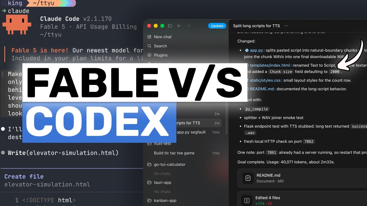Claude Code (Fable) V/S Codex (GPT-5.5) : MATHEMATICAL TEST = ONE CLEAR WINNER!